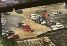 Genova, polemiche e proteste per il parcheggio allagato al Lagaccio Lagaccio posteggio allagato don acciai