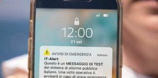 IT-Alert, oggi il messaggio di prova alle 12 in tutta la Liguria It-alert messaggio prova