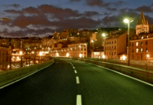 strada Sopraelevata Aldo Moro Genova senza auto