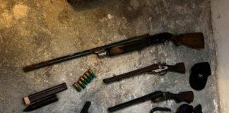 Genova, armi e droga nascoste in cantina, arrestato un 56enne al Cep armi sequestrate Cep Genova