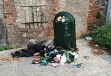 Cornigliano, sporcizia e incuria nel Giardino Lineare cornigliano giardino lineare