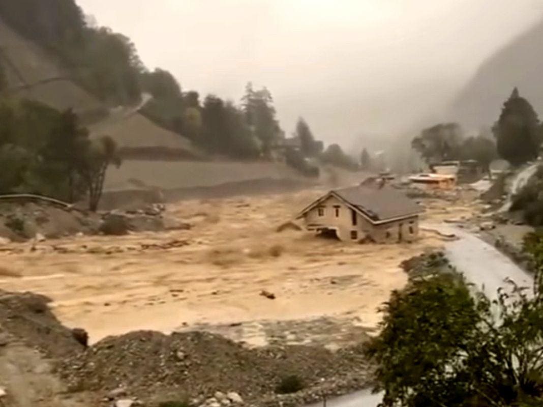 alluvione San Martin Vesubie