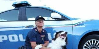 Ponte Morandi, premiato il cane poliziotto Night Spirits e la sua conduttrice Night Spirit cane poliziotto
