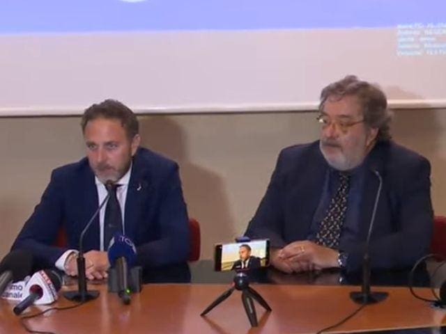Alessandro Piana conferenza stampa festini