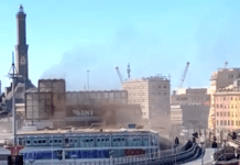 Incendio al Terminal Traghetti, quattro indagati di Coop Liguria e Stazioni Marittime Incendio Terminal Traghetti Genova 31 ottobre 2023