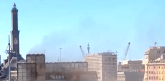 Incendio al Terminal Traghetti, quattro indagati di Coop Liguria e Stazioni Marittime Incendio Terminal Traghetti Genova 31 ottobre 2023