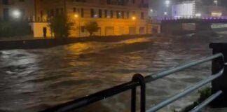 Maltempo in Liguria, danni a Recco, Rapallo, Camogli e Torriglia