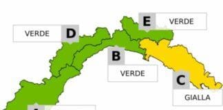 Allerta Gialla per temporali su Tigullio e Spezzino sino alle 18 Allerta maltempo gialla levante Liguria
