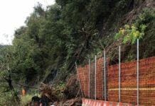 Maltempo Liguria, frana anche a Borzonasca: chiusa la SS 586