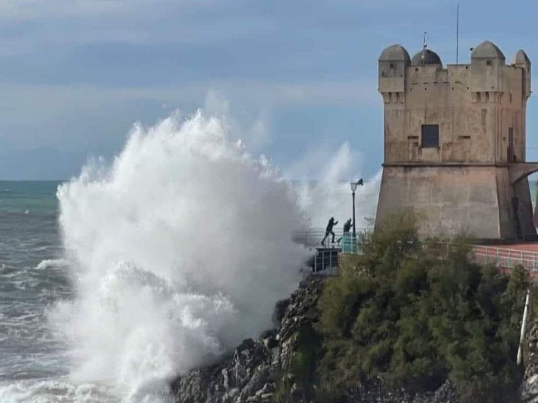 Nervi mareggiata