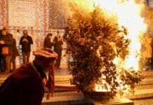 Confeugo a Genova, la fiamma diritta o storta surriscalda i social Confeugo 2023