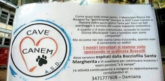 Marassi, aiutano i padroni di cani a gestire gli animali, cacciati per fare un parcheggio Cave Canem Marassi