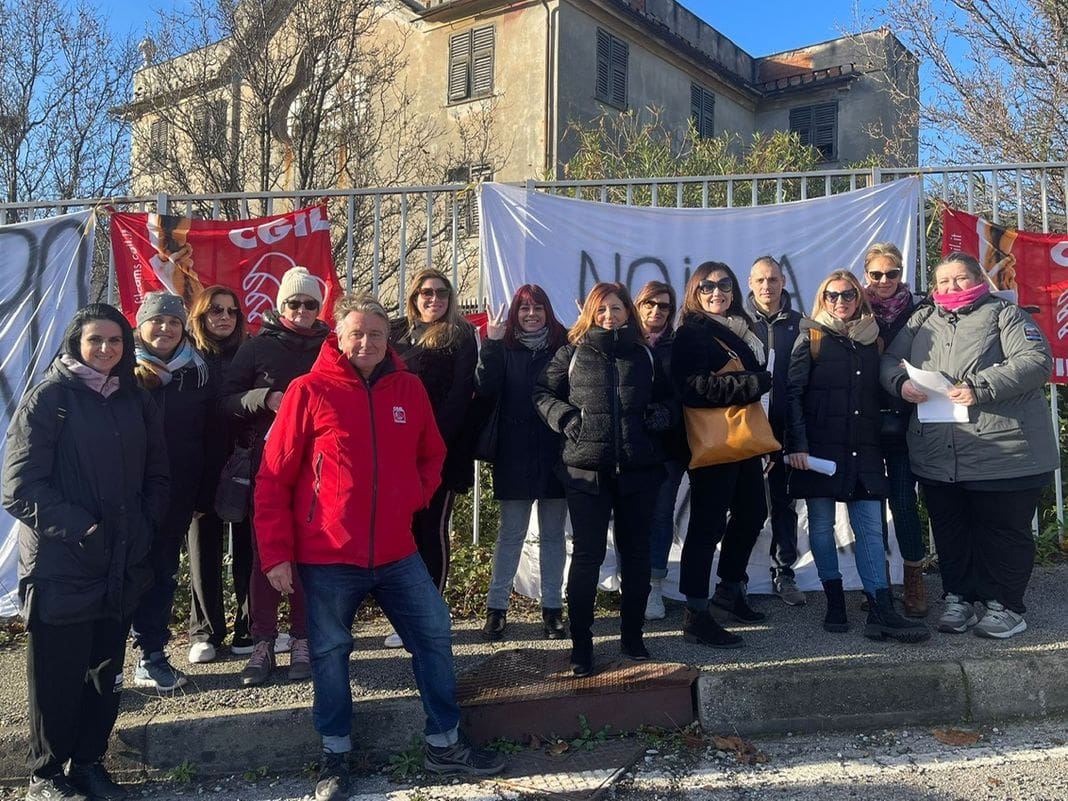 protesta Coop Genova