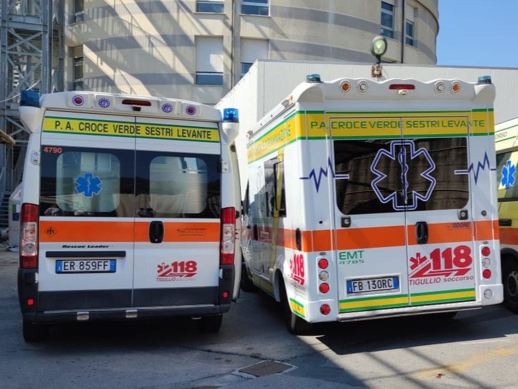 Croce Verde Sestri levante ambulanza