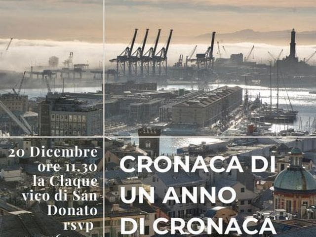 Cronaca di un anno di Cronaca Genova