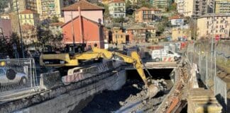 Genova, lavori sul Rio Rosata, residenti preoccupati Struppa lavori Rio Rosata