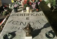 Genova, sacrario dei caduti della RSI al cimitero di Staglieno, gli aggiornamenti Sacrario Repubblica Sociale Italiana Genova Staglieno cimitero