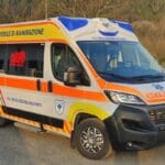 ambulanza croce azzurra Brugnato la Spezia