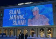 Jannik Sinner, il palazzo della Regione Liguria celebra la vittoria Jannik Sinner Regione Liguria