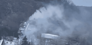 Molassana, fumo nero e odori nauseanti, allarme sui social Molassana fumi cava