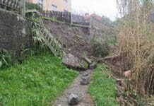 Genova, ancora una frana sull’acquedotto storico acquedotto storico Genova frana