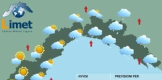 Meteo Liguria, nuvole e piovaschi, migliora lunedì Meteo Liguria 14 gennaio 2024