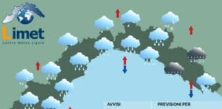 Meteo Liguria, cielo coperto e possibili piovaschi anche intensi, allerta Gialla a Levante Meteo Liguria 17 gennaio 2024