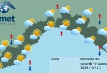 Meteo Liguria, migliora il tempo ma torna il freddo Meteo Liguria 19 gennaio 2024