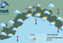 Meteo Liguria, inizio settimana con nuvole e freddo meteo Liguria 8 gennaio 2024
