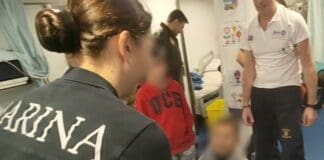 La Spezia, arrivata Nave Vulcano con i bambini feriti in Palestina Nave Vulcano bambini