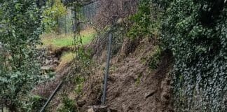 Genova, frana per maltempo sull’antico acquedotto a San Felice acquedotto storico frana San Felice