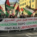 Palestina manifestazione Genova