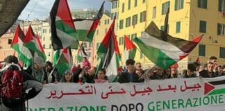 Genova, migliaia in piazza per chiedere la fine delle stragi in Palestina Palestina manifestazione Genova