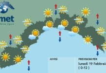 Meteo Liguria, inizio settimana con tempo stabile e temperature miti Meteo Liguria 19 febbraio 2024