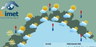 Meteo Liguria, ancora nuvole e da domani atteso peggioramento meteo Liguria 8 febbraio 2024