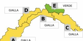 Allerta Gialla per maltempo prolungata in Liguria allerta gialla verde maltempo Liguria