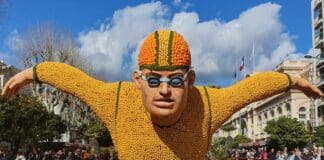 Sanremo gemellata con Mentone per la sfilata dei carri fioriti Mentone carri fioriti