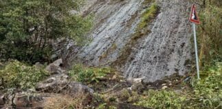 Frana di Bargagli, tempi lunghi per il ripristino della statale 45, isolati tre paesi Frana Bargagli SS45 Genova