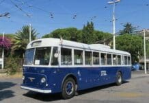 Sanremo, la protesta contro lo smantellamento della filovia Filobus Sanremo
