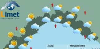 Meteo Liguria, aumentano le nuvole e possibili piovaschi meteo Liguria 23 marzo 2024