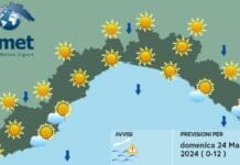 Meteo Liguria, domenica di sole ma ad inizio settimana torna a peggiorare Meteo Liguria 24 marzo 2024