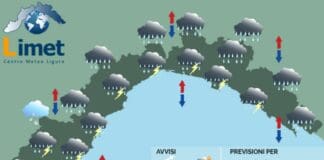 Meteo Liguria, pioggia e temporali in mattinata, migliora nel pomeriggio meteo Liguria 27 marzo 2024
