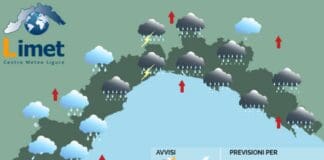 Meteo Liguria, pioggia e temporali e leggero miglioramento nel pomeriggio Meteo Liguria 10 marzo 2024