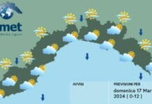 Meteo Liguria, ancora tempo instabile con passaggi nuvolosi meteo Liguria 17 marzo 2024