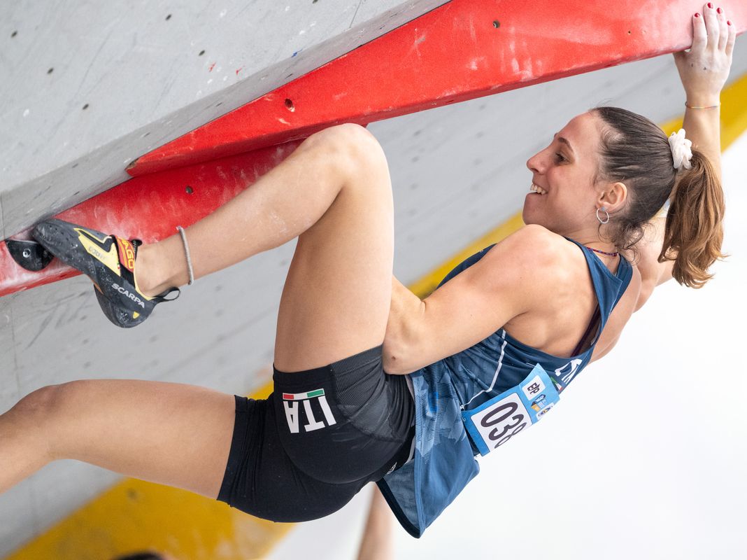 Camilla Moroni arrampicata sportiva genovese