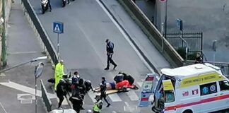 Genova, incidente in via Pinetti a Quezzi, strada riaperta incidente Quezzi via Pinetti 20 aprile 2024