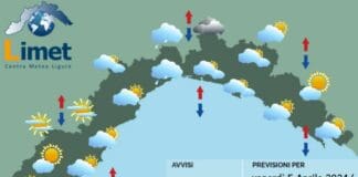 Meteo Liguria, ancora nuvole ma nel week end migliora meteo Liguria 5 aprile 2024