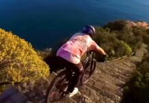 Monesteroli, Parco Cinque Terre, Fai e associazioni contro il biker Monasteroli mountain bike scalinata