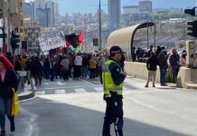Genova, manifestazione pro Palestina, traffico il tilt in tutto il centro levante