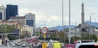Genova, dopo il caos di ieri sera nuova giornata delicata per il traffico coda Guido Rossa Genova lungomare canepa
